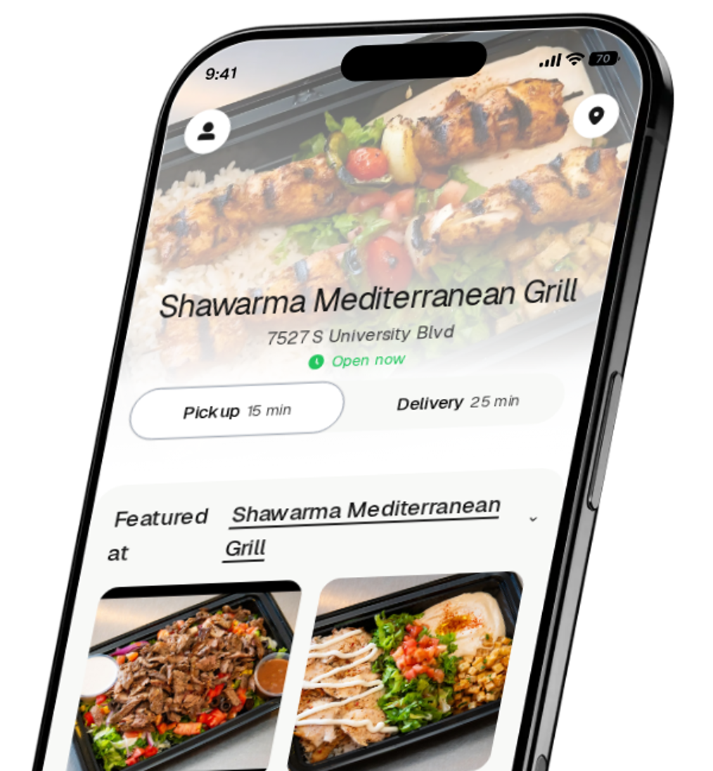 Shawarma Mediterranean Grill app preview
