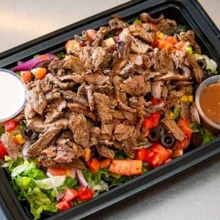 Lamb Shawarma Salad for 12