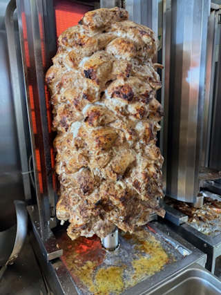 Shawarma Spit for traditional cooking of meat